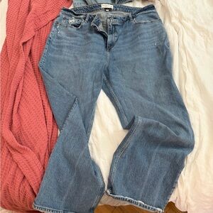 Abercrombie & Fitch Women's Classic Blue Straight Jeans